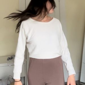 White Express Sweater